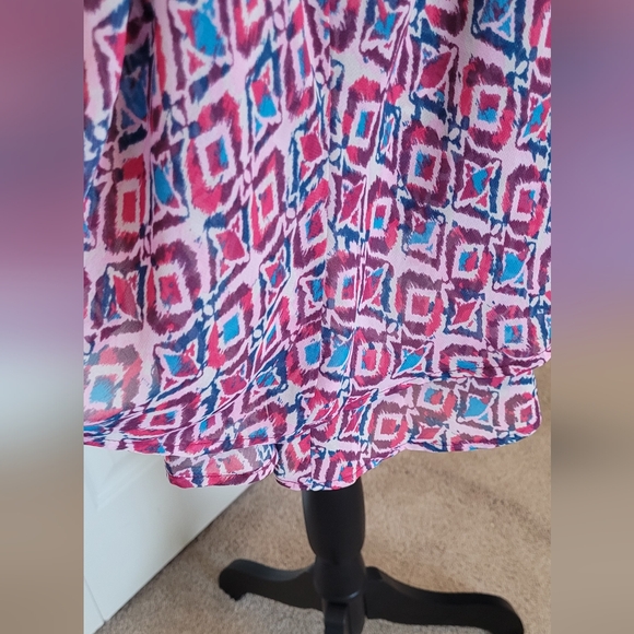 🔥2For$20 Women's LANE BRYANT Colorful Layered Tank Size 18 - Picture 4 of 11